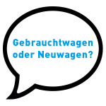Icon: Gebrauchtwagen oder Neuwagen?