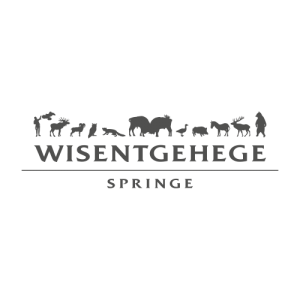 Logo s/w Wisentgehege Springe