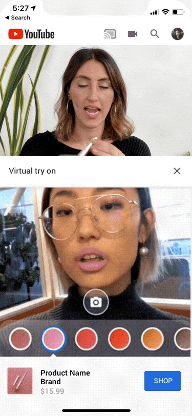 AR Beauty Try-On