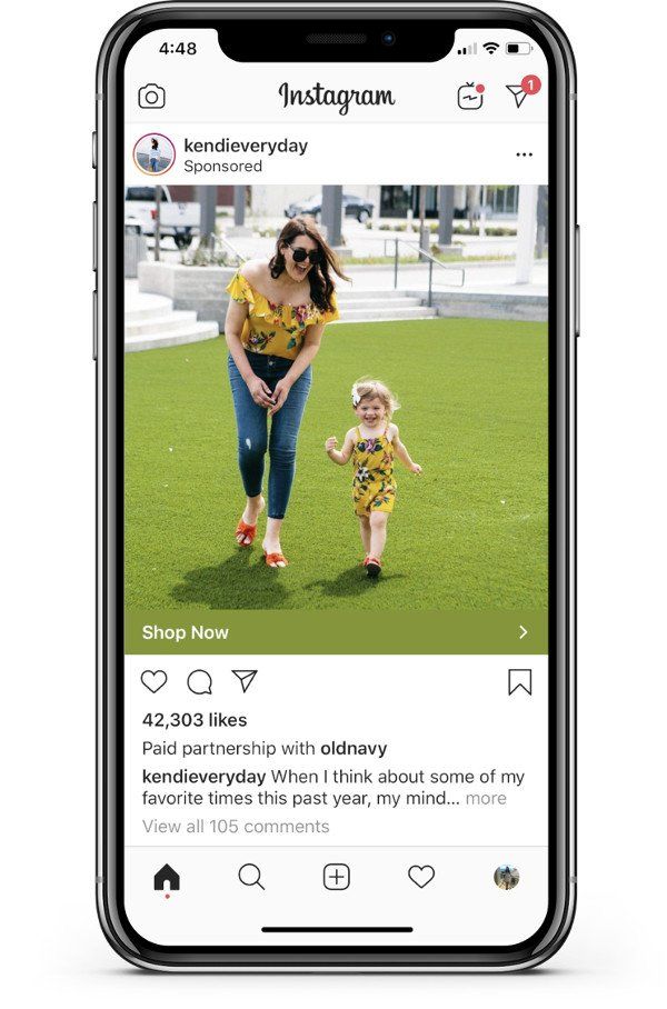 Instagram: Branded Content Ads