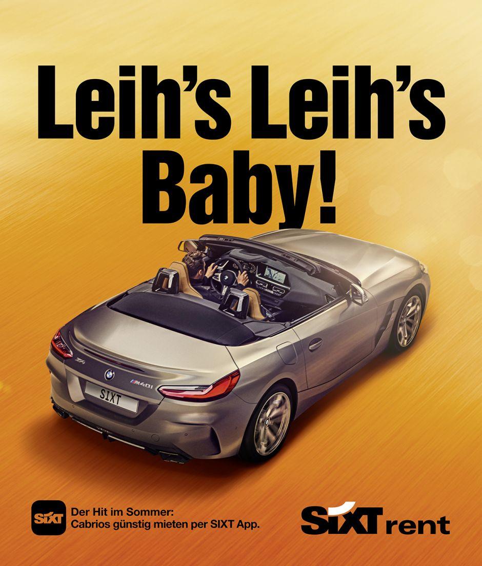 Sixt: Cabrio-Kampagne