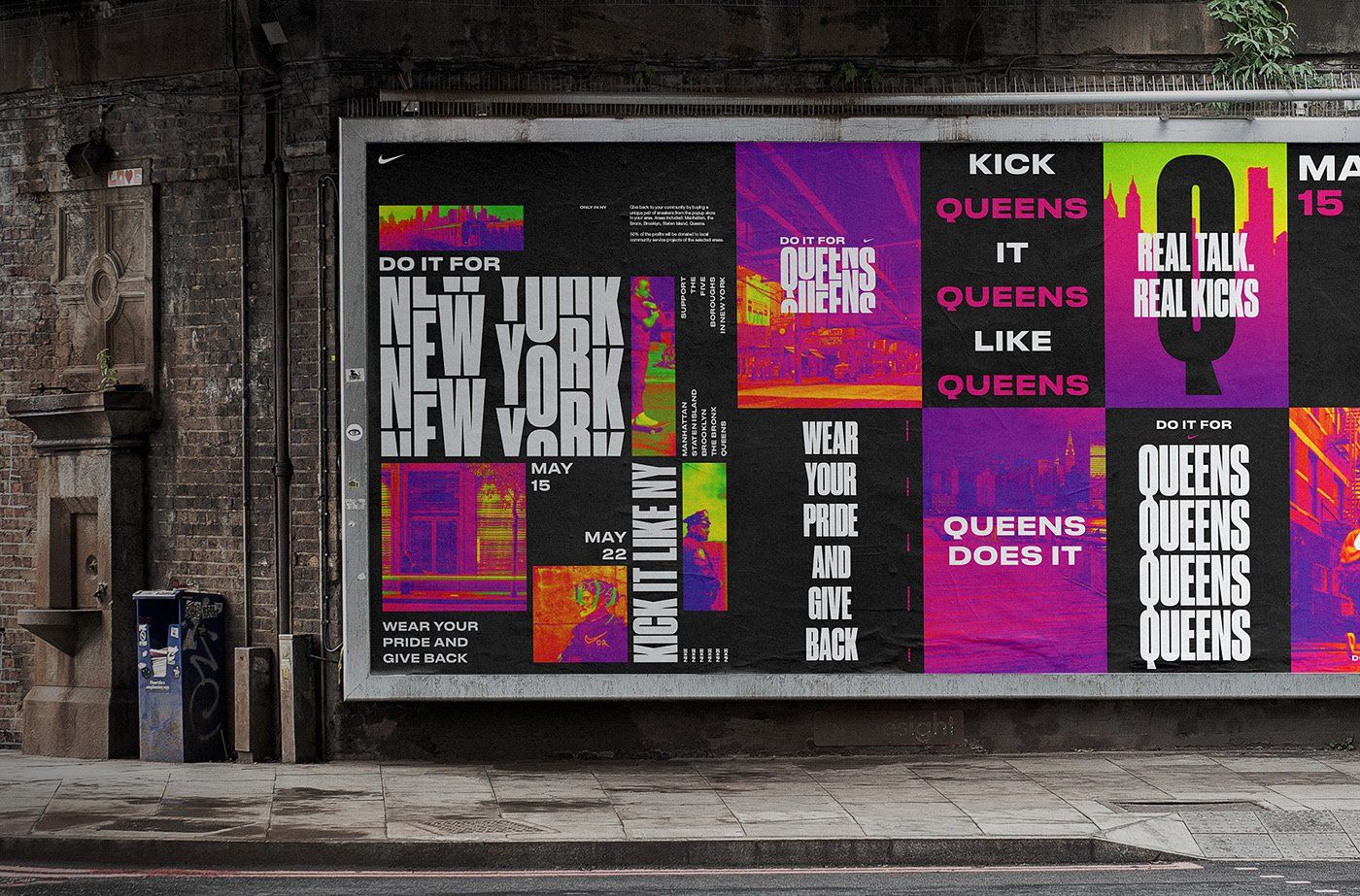Design Trends 2020 - 05: Schriften in Bold am Beispiel von Nike, Sylvan Hildebrand