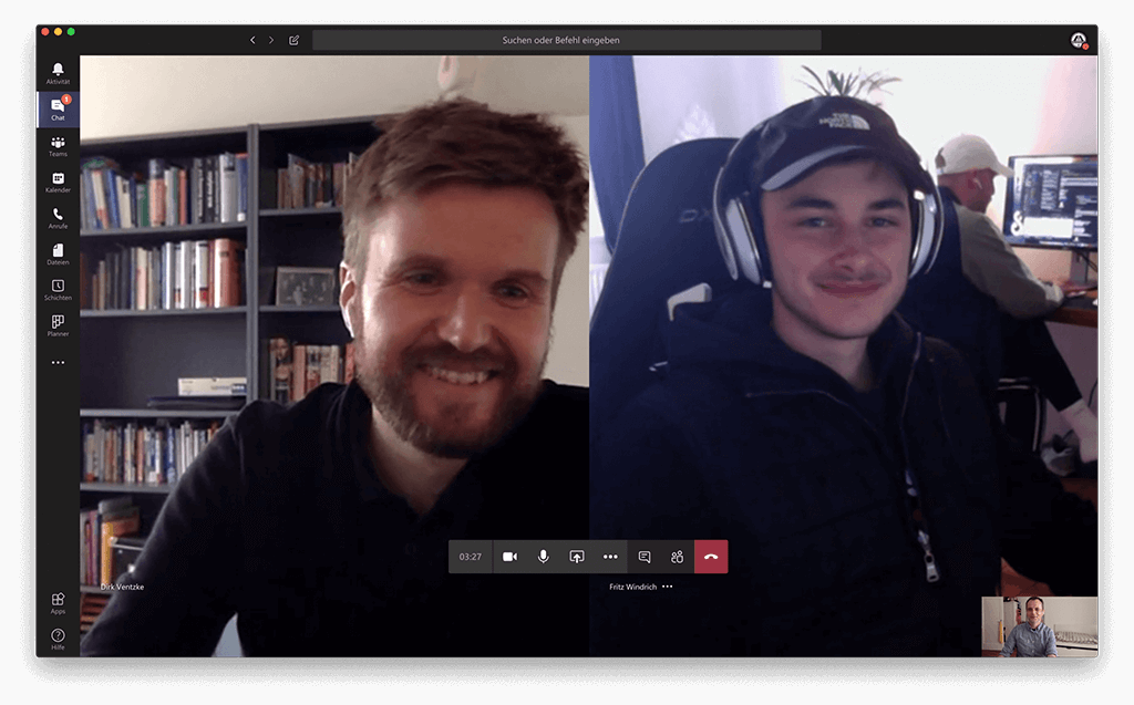 WUS_Microsoft_Teams_Web_Meeting-1_tiny Screenshot aus einem Teams-Call – Windrich & Sörgel