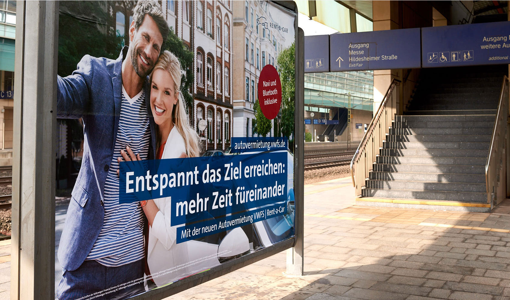 VWFS Rent-a-Car Wochenende 18/1 Plakat