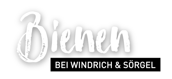 Schriftzug "Bienen" – Windrich & Sörgel