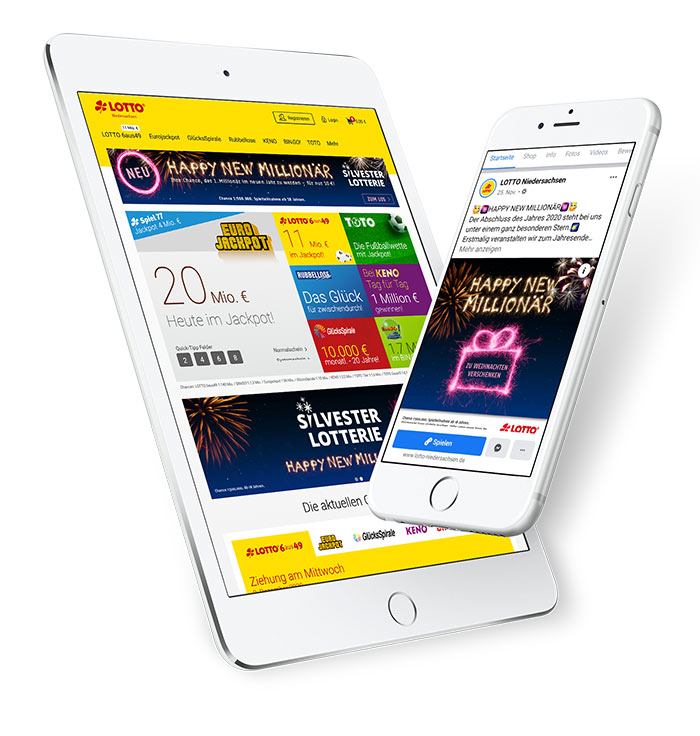 Lotto Niedersachsen Silversterlotterie Onlineformate
