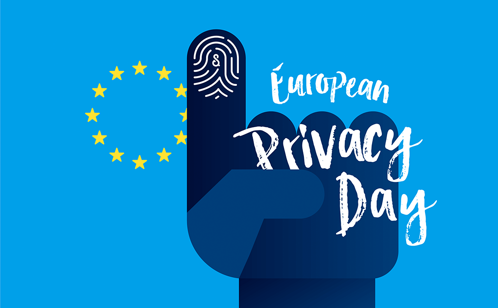 Illustration zum European Privacy Day – Windrich & Sörgel