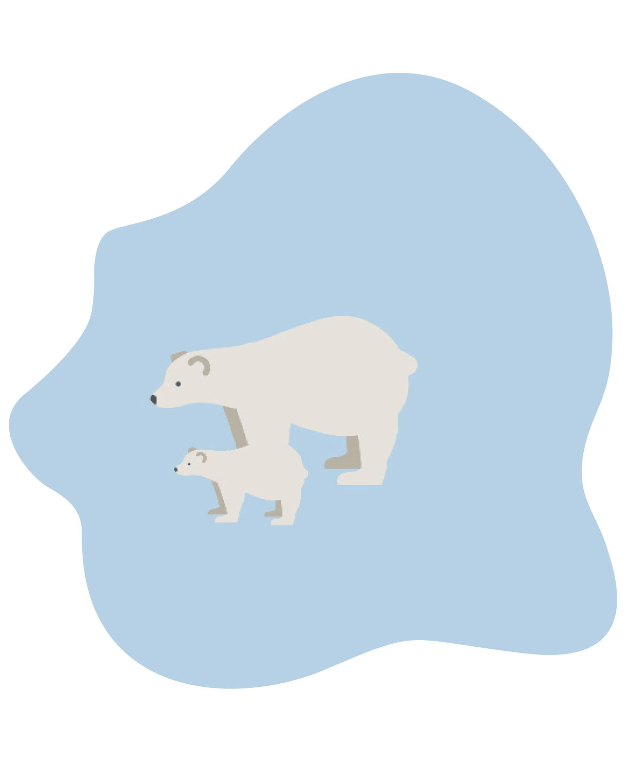 GVH Geschäftsbericht Illustration Eisbär