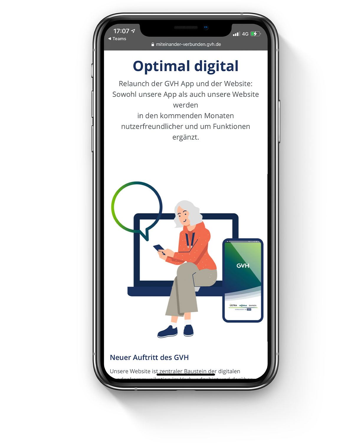 GVH Geschäftsbericht Mobile Phone