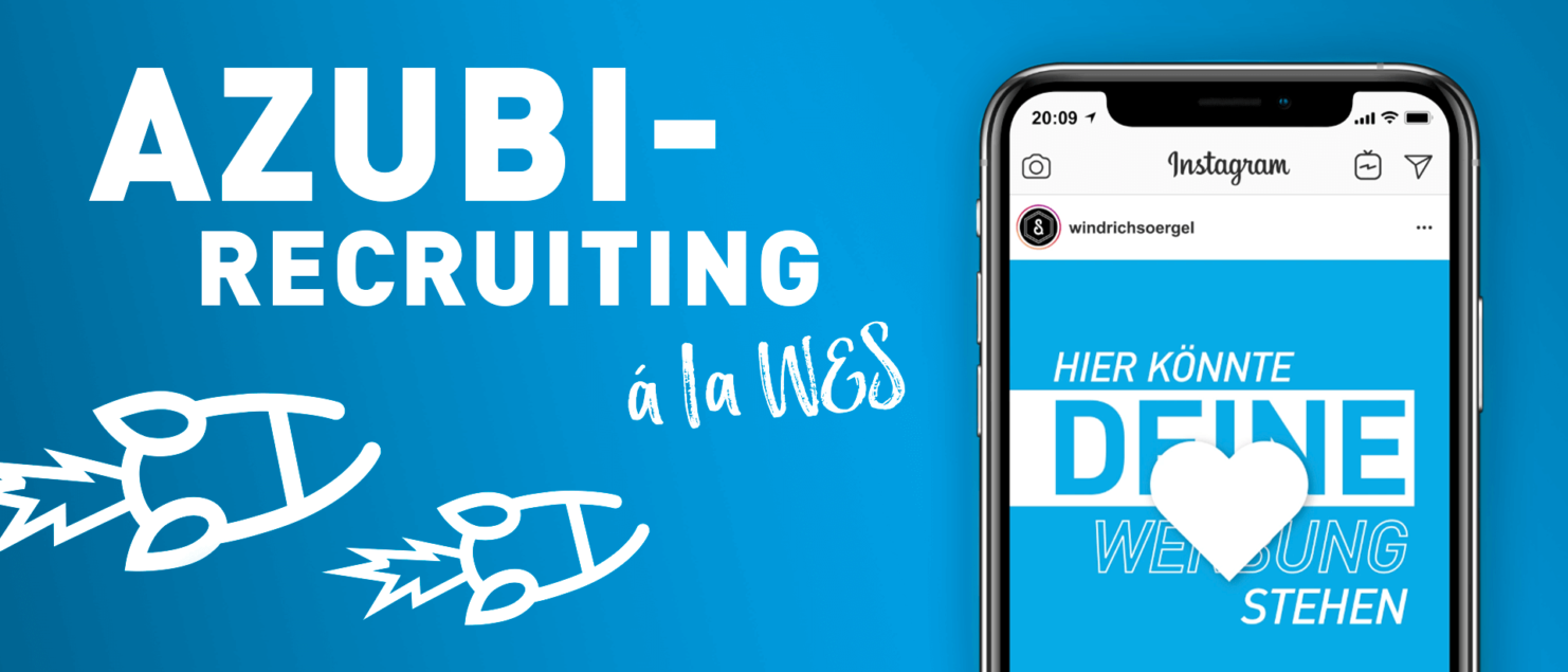 Instagram-Anzeige für das Azubi-Recruiting – Windrich & Sörgel