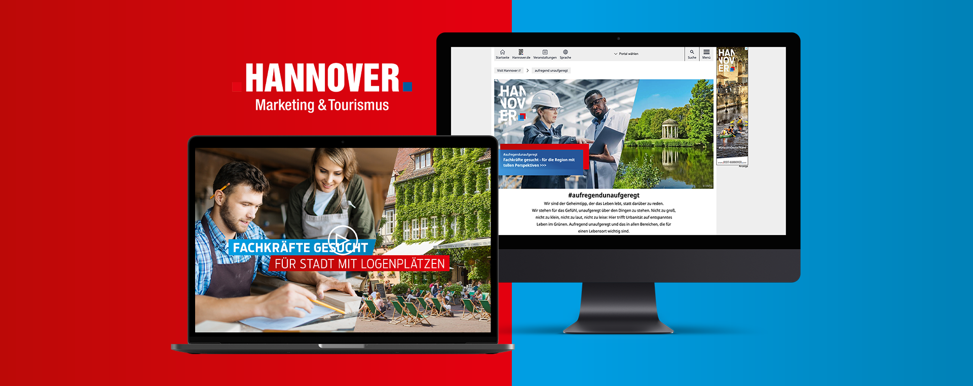 Hannover Marketing und Tourismus Fachkräfte Kampagne