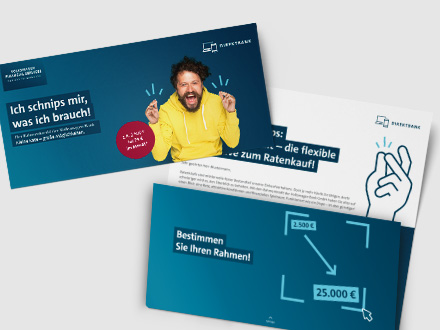VW Bank Kampagne Rahmenkredit Mailing VW Bank Kampagne Rahmenkredit Mailing