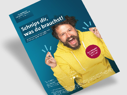 VW Bank Kampagne Rahmenkredit Poster VW Bank Kampagne Rahmenkredit Poster