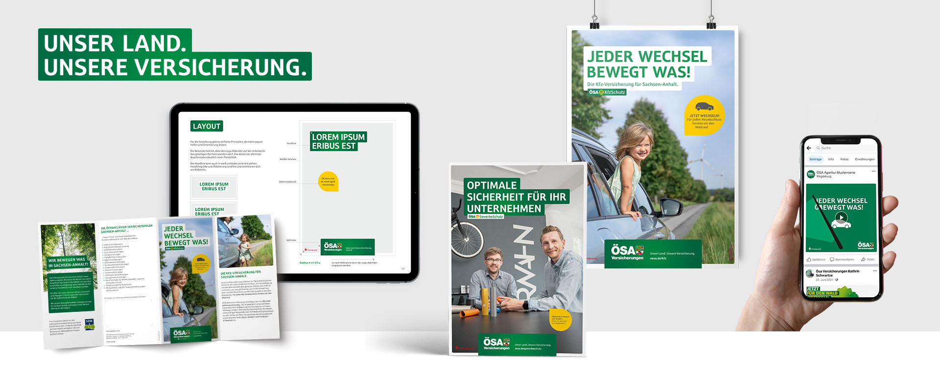 Portfolio Umsetzungen für die ÖSA als Lead-Agentur Portfolio Umsetzungen für die ÖSA als Lead-Agentur
