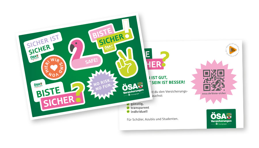 ÖSA Versicherungen: Junge Kunden City Card ÖSA Versicherungen: Junge Kunden City Card