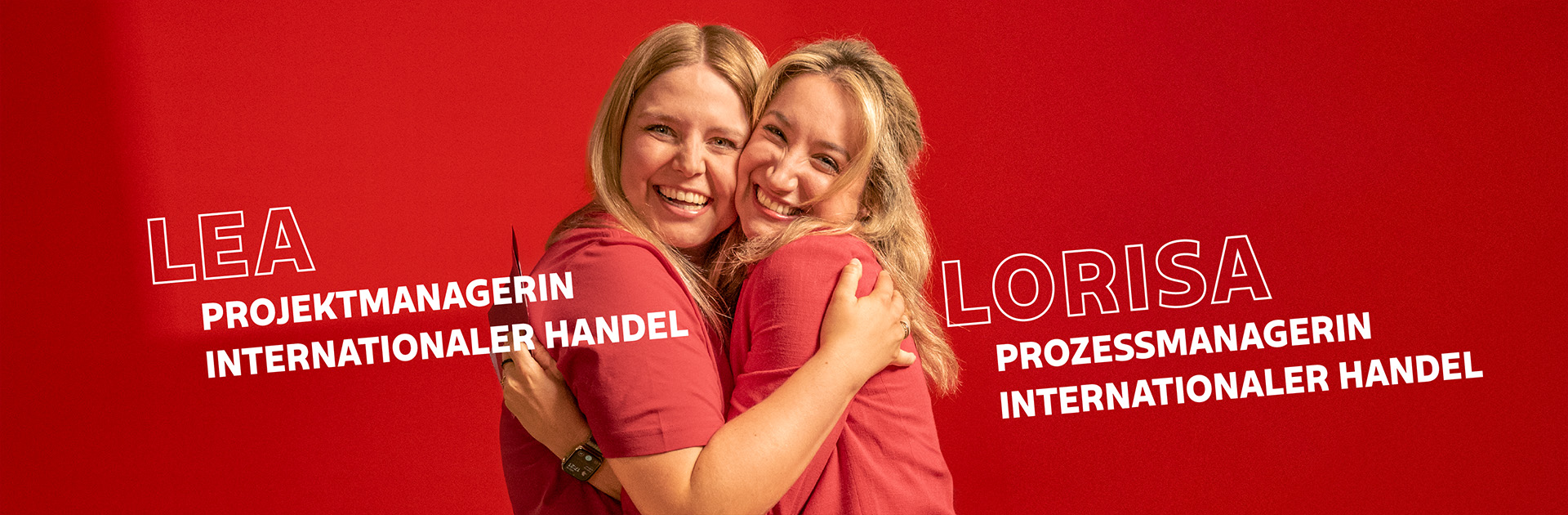 Lea und Lorisa sind ein Teil von Rossmann und der Imagekampagne für das Employer Branding