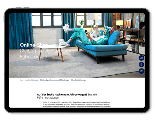 VGSG Digitaler Verkauf Q1 Landingpage Online-Shop