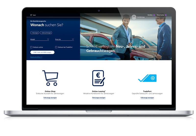 VGSG - Website -Nutzfahrzeugsuche