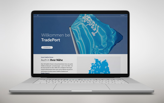 VGSG TradePort: Markenpositionierung - Händlerwebsite